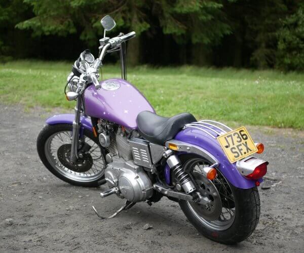 The Full HD Harley-Davidson Sportster in it's original condition.