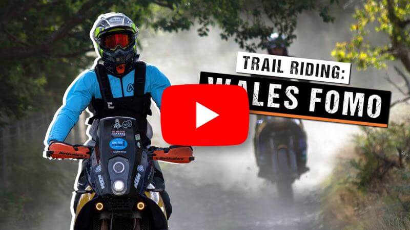 The thumbnail for the Ollie Moto Wales FOMO video.