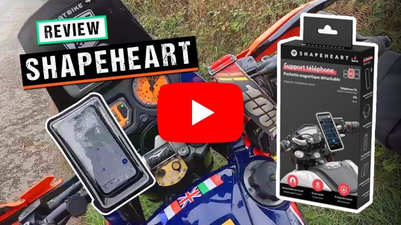 The thumbnail for the Ollie Moto Shapeheart Phone Cases review video.